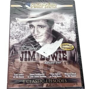 Adventures of Jim Bowie DVD Lot Critic's Choice Volume 1,2,3 12 Episodes New